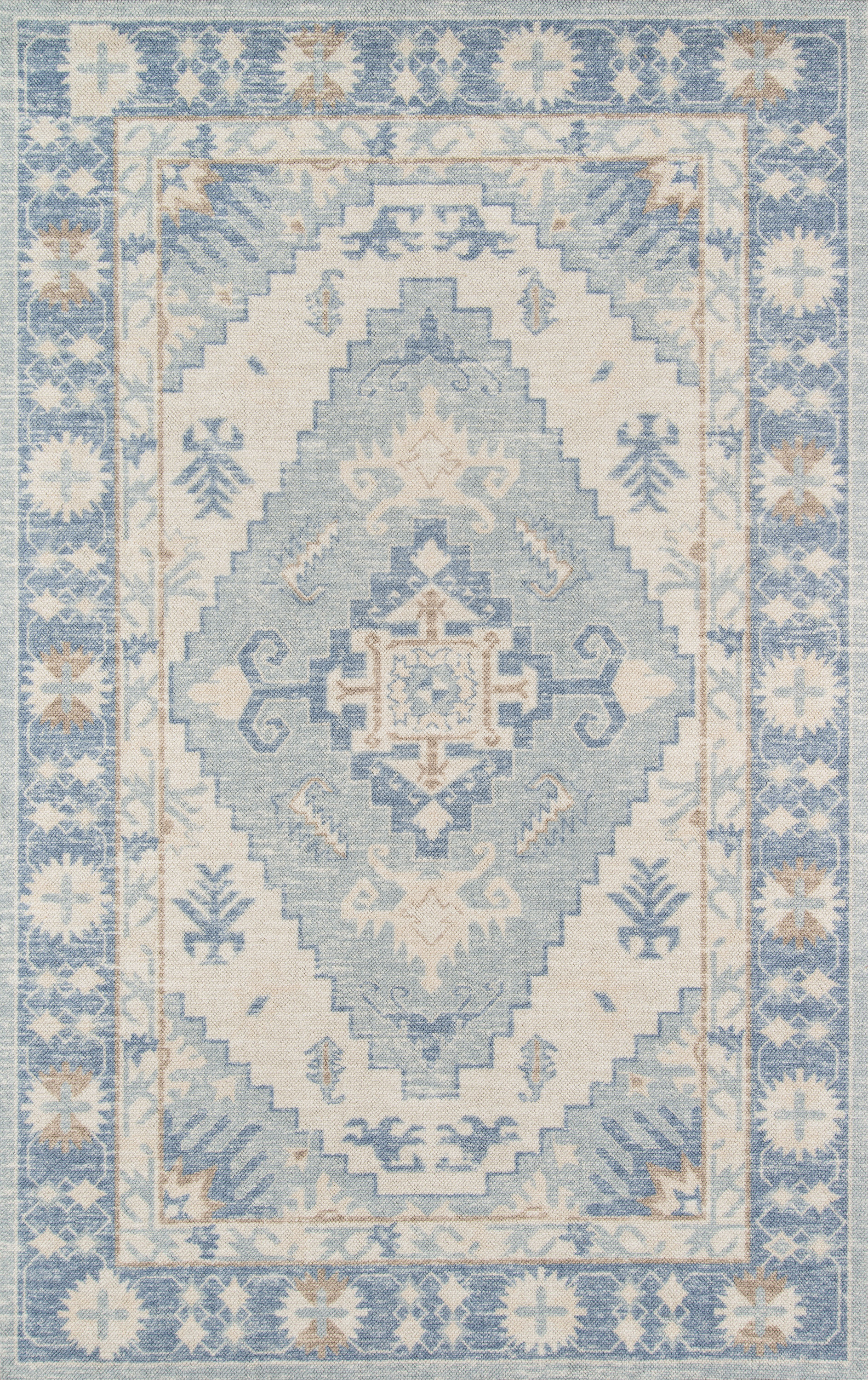 Momeni Anatolia ANA-1 Blue Traditional Area Rug