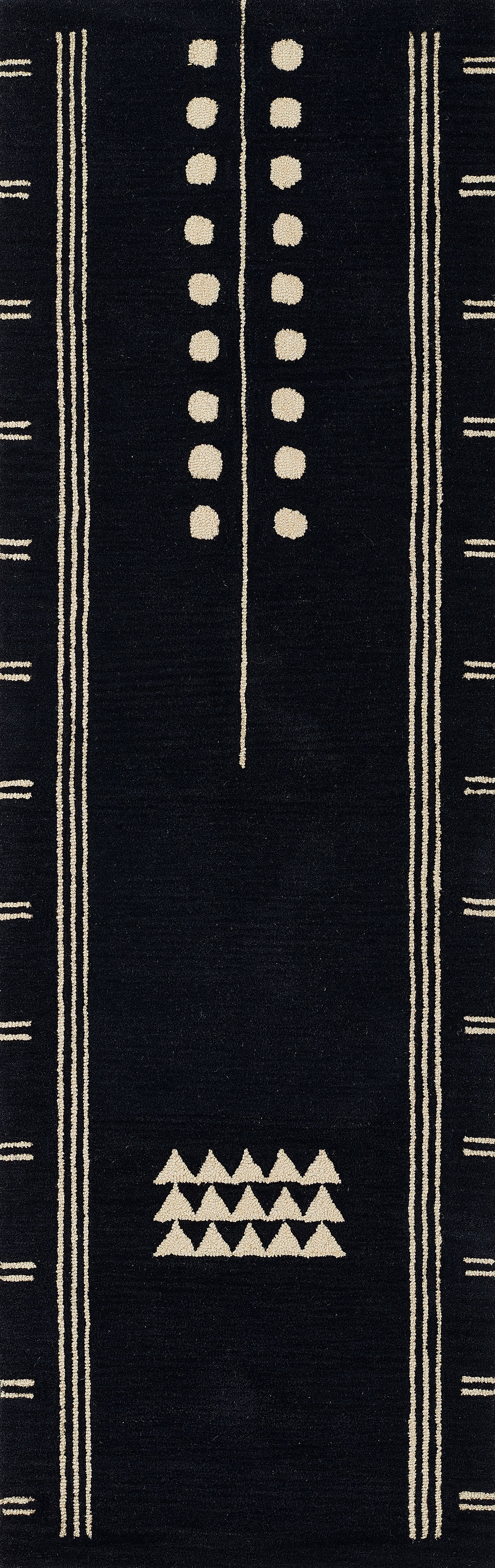 Thumbnail: Hand Tufted SIM-5 Navy New Zealand Wool Area Rug