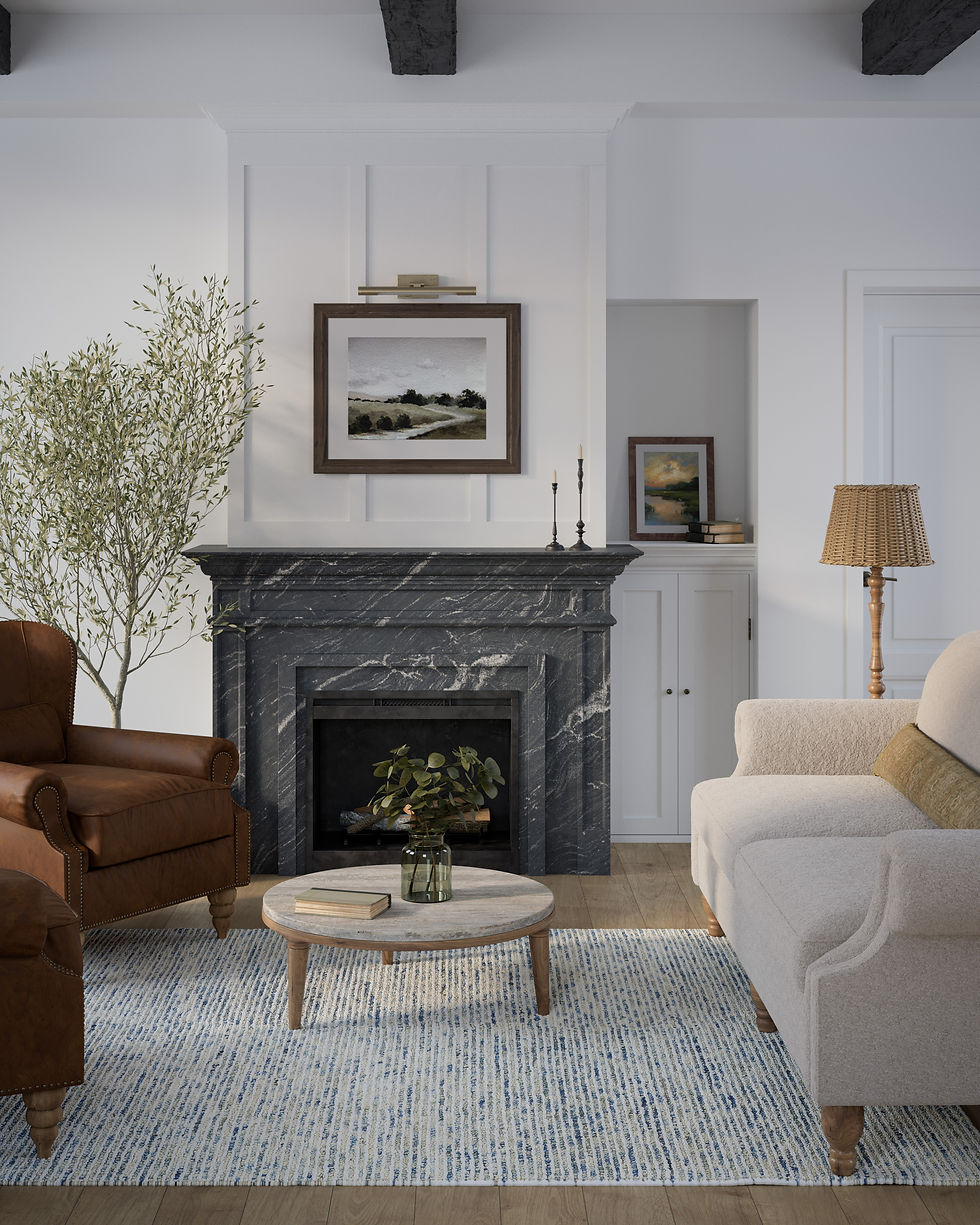 Thumbnail: Momeni Jax-1 Blue Area Rug