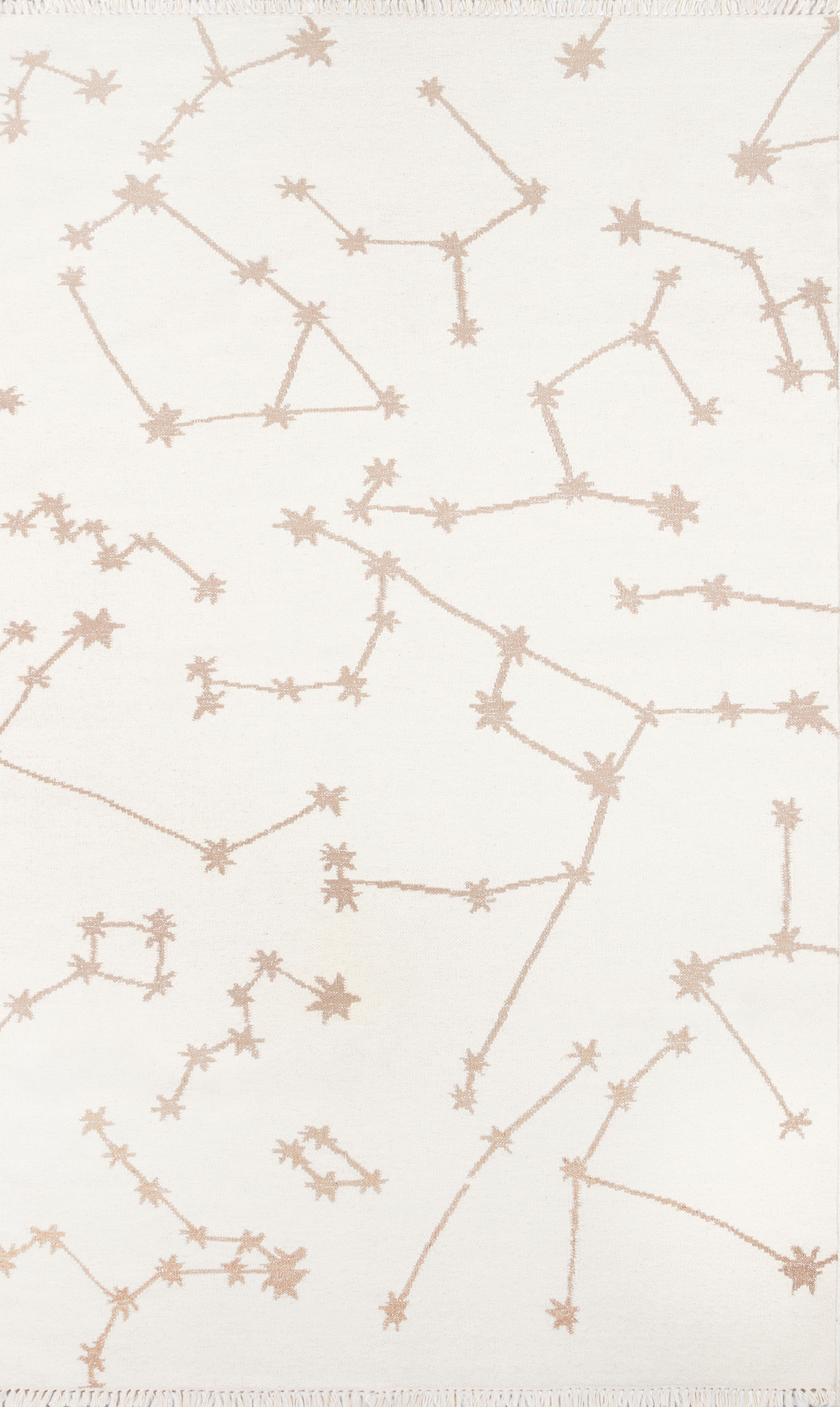 Novogratz Jem JEM-1 Ivory Hand-Woven Wool Blend Area Rug by Momeni