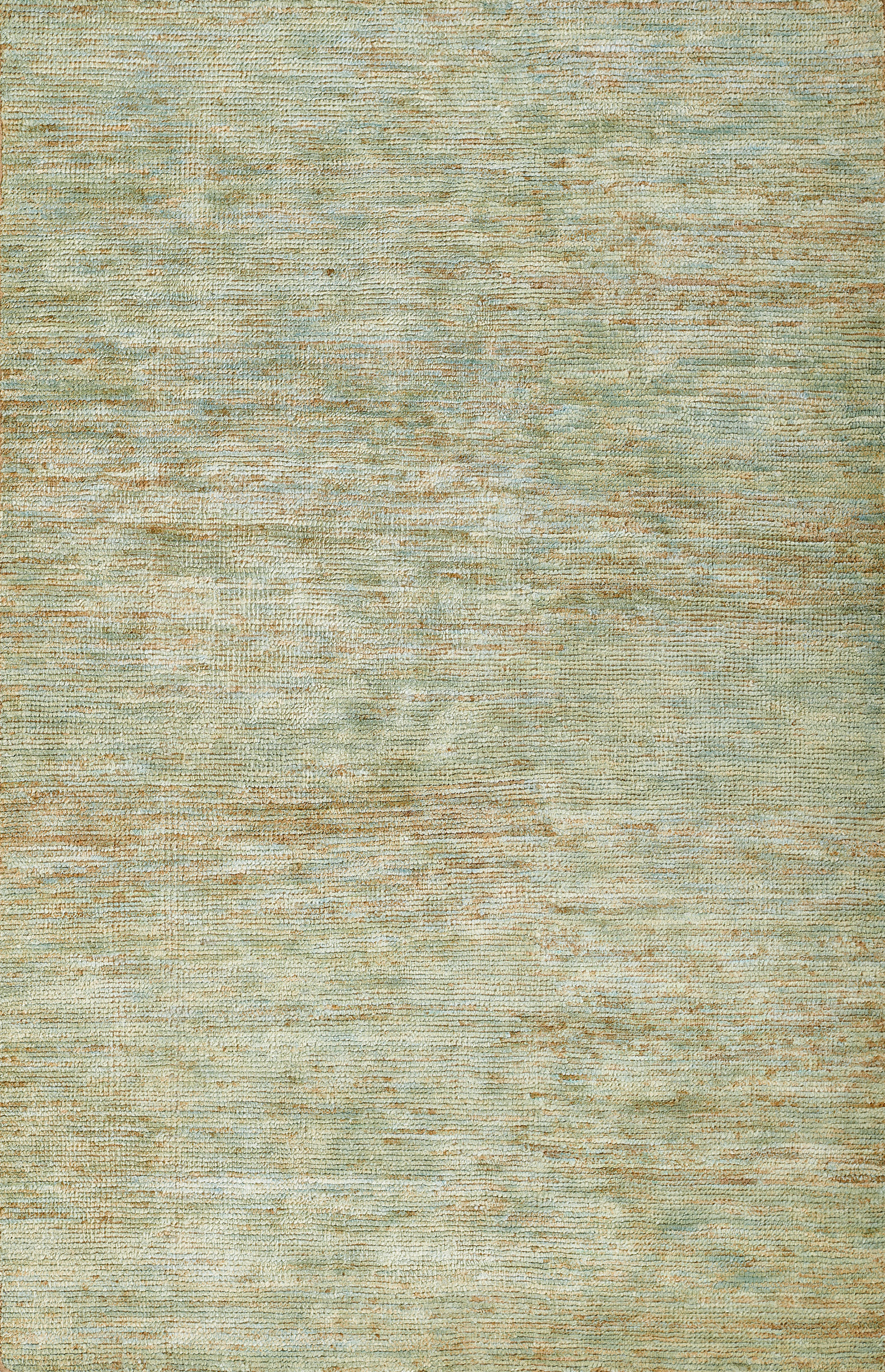 Momeni Etra ET-01 Green Hand-Knotted Transitional-Distressed Design Area Rug