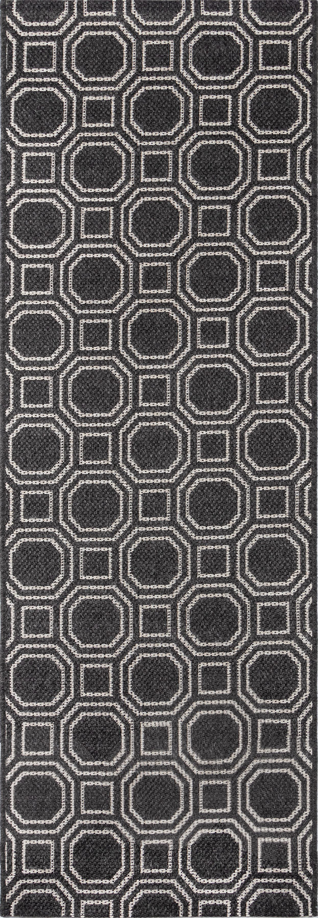 Thumbnail: Erin Gates Downeast DOW-1 Charcoal Indoor/Outdoor Area Rug by Momeni
