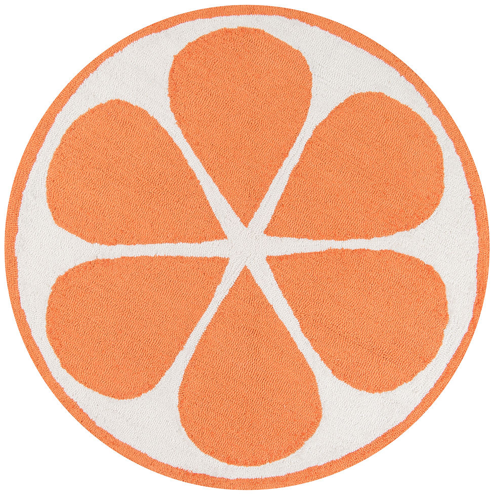 Novogratz Cucina CNA-1 Orange Area Rug by Momeni