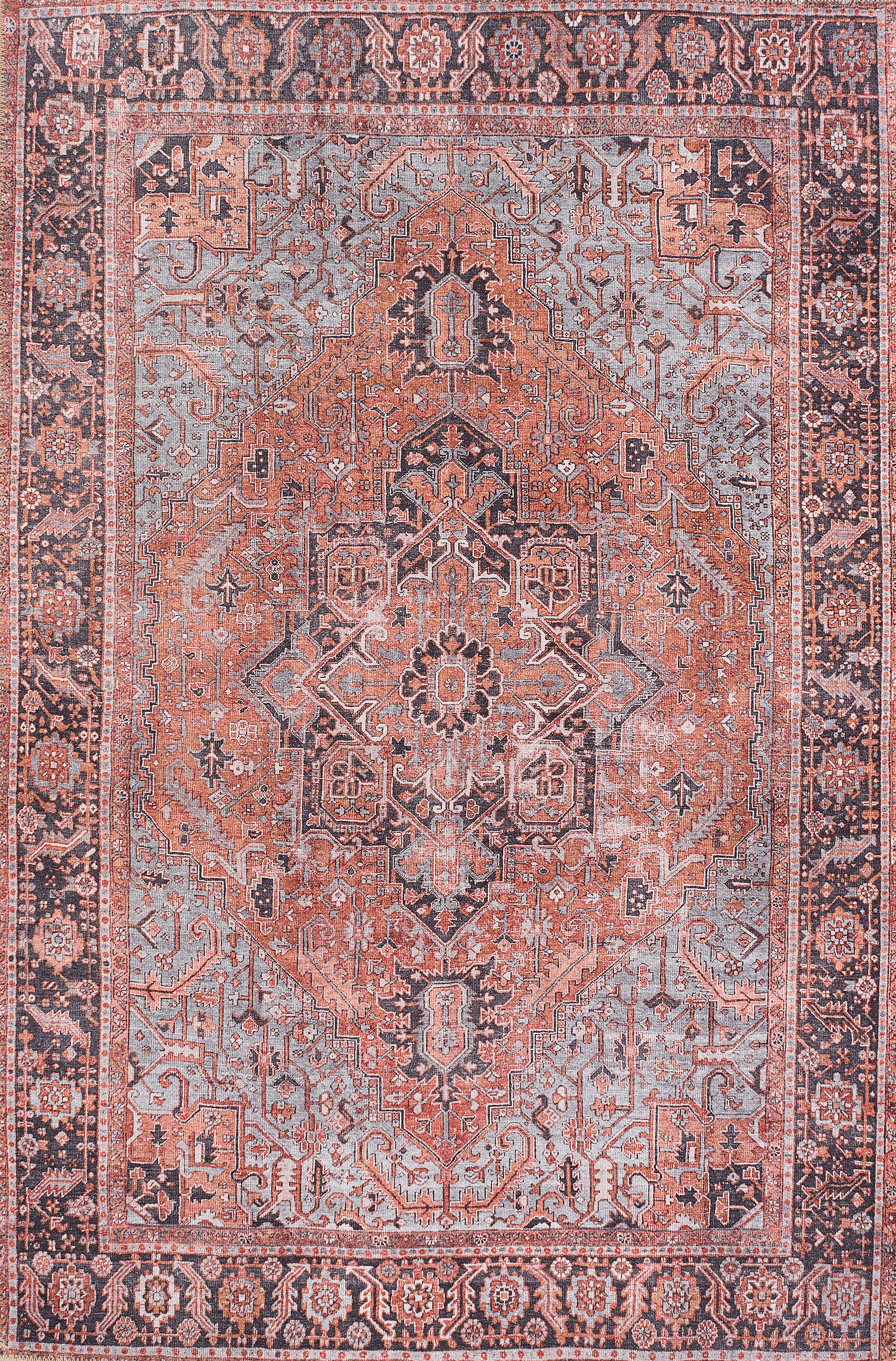 Momeni Afshar AFS36 Copper Area Rug
