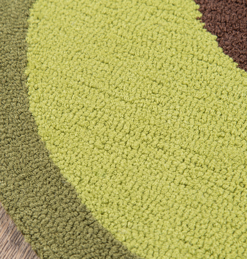 Thumbnail: Novogratz Cucina CNA-5 Green Area Rug by Momeni