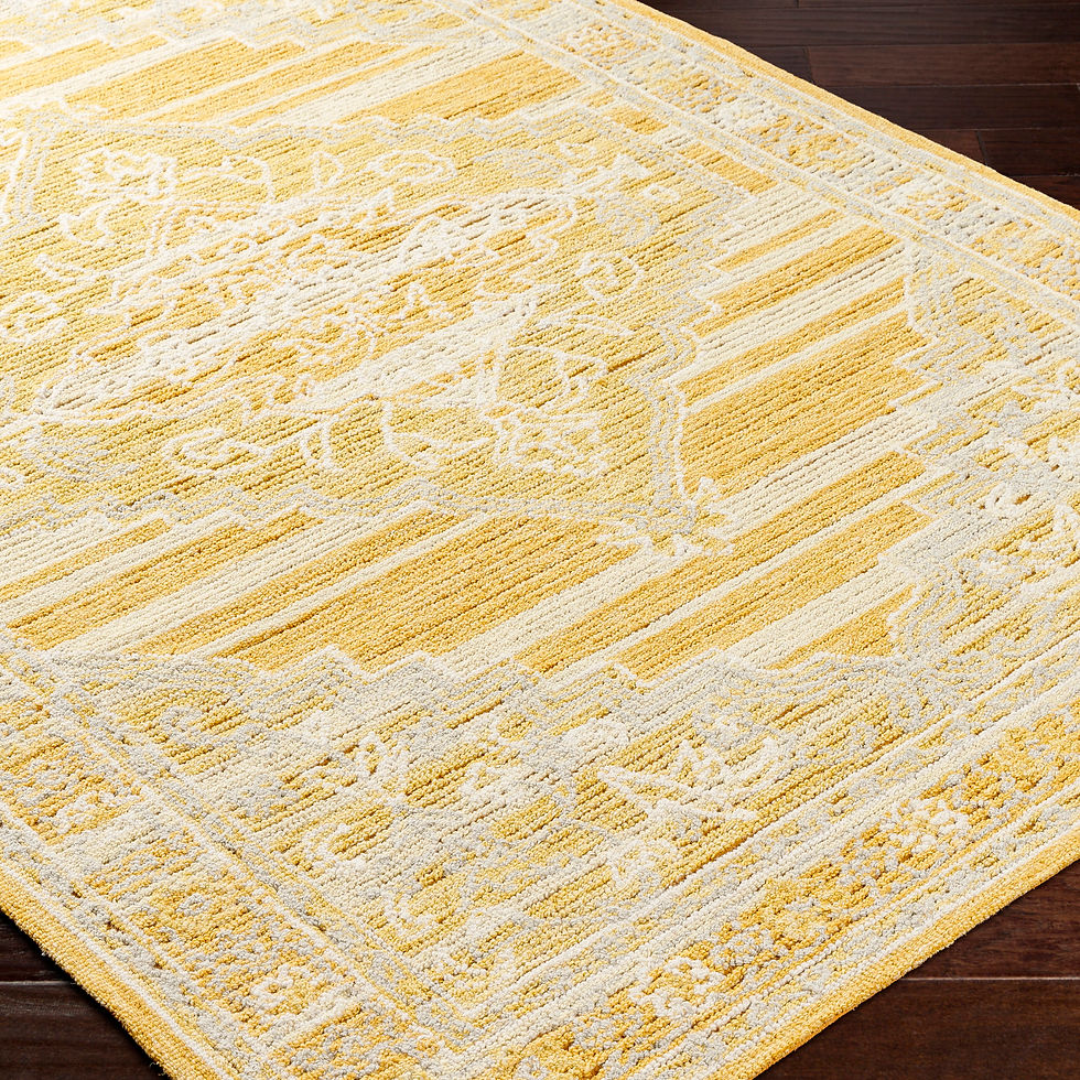 Thumbnail: Livabliss Addyson AYO-2302 Mustard Handmade Rug