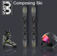 Composing Ski Ausrüstung