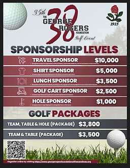 2026 Sponsorship Levels