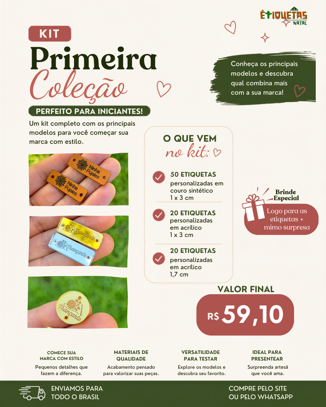 Kit - Primeira Coleção