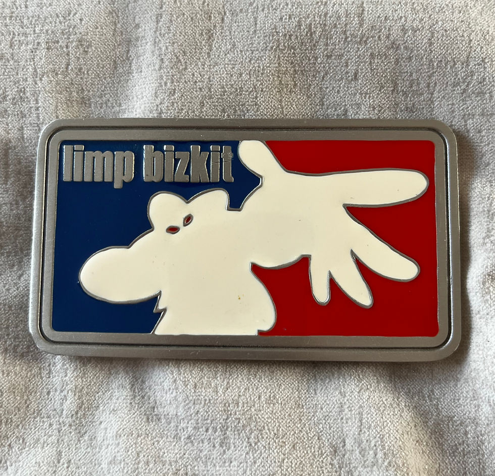 Official Limp Bizkit Buckle