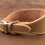 Thumbnail: Patent Beige Real Leather Greyhound / Whippet / Lurcher Dog Collar 40mm Wide