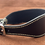 Thumbnail: Black, Cream Stitch Real Leather Greyhound / Whippet / Lurcher Dog Collar