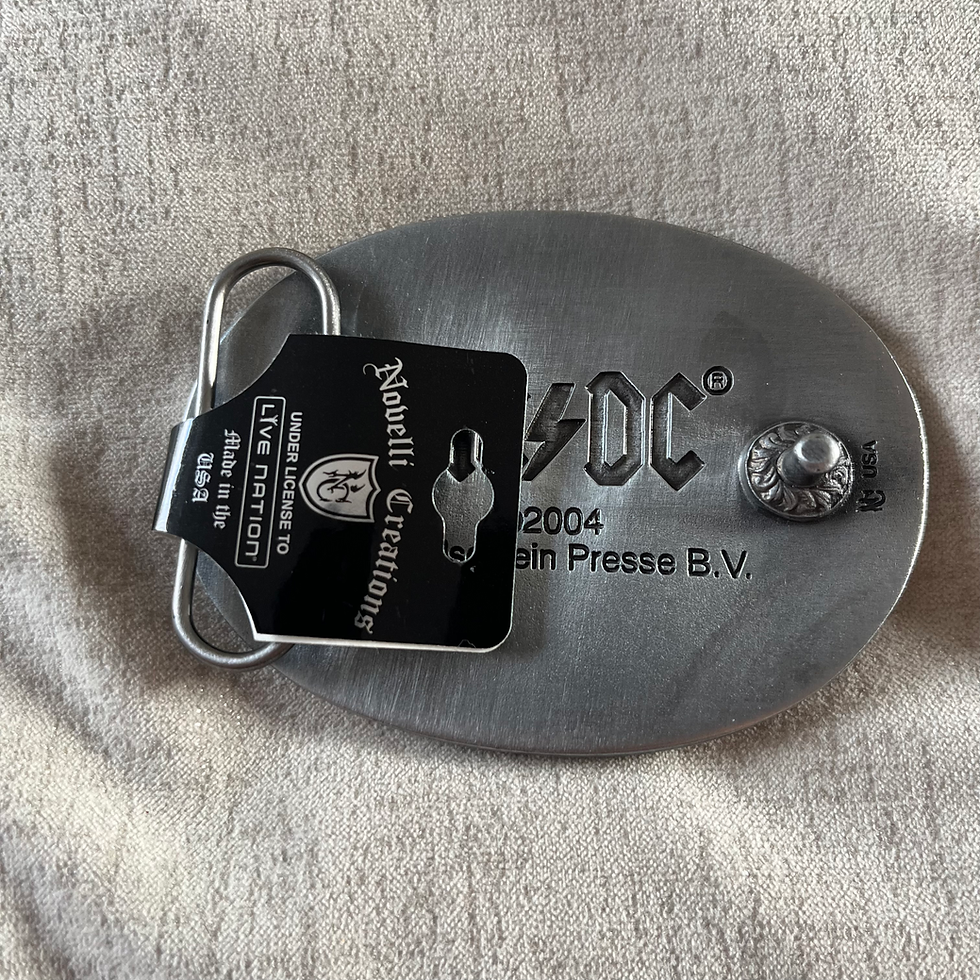Official ACDC Buckle Back View