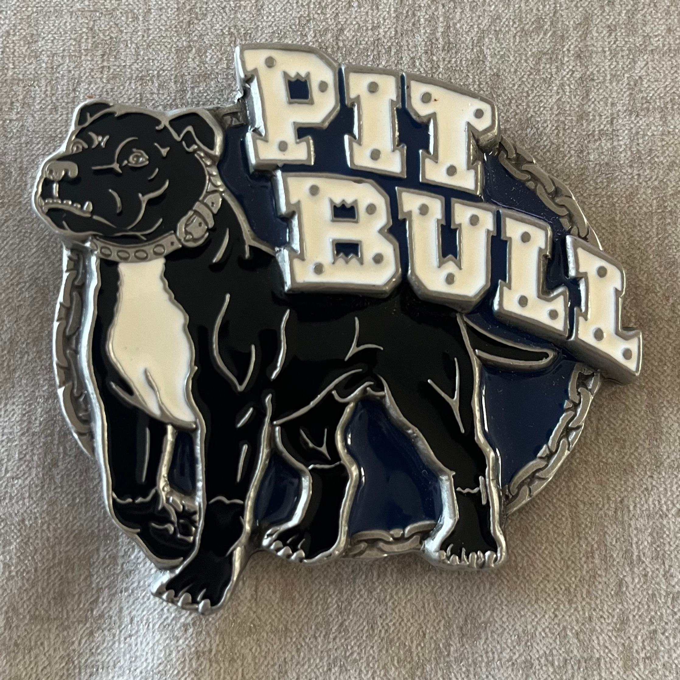 Pit Bull Dog Buckle