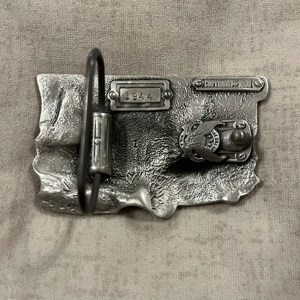 57 Chevy Buckle Back View