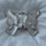 Gun & Skull Buckle Back View