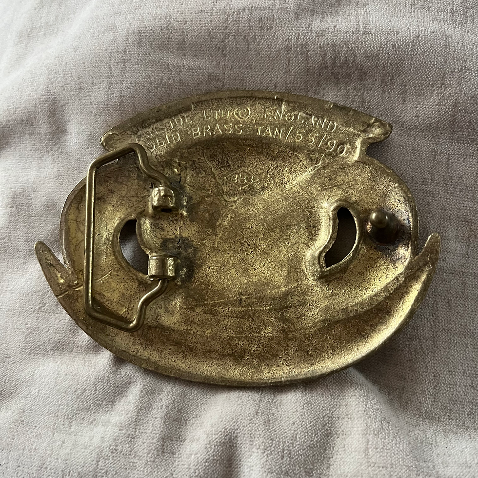 Go To Hell Buckle Back View