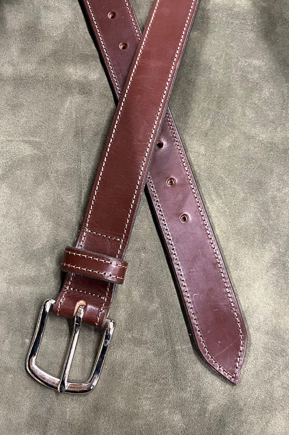 Thumbnail: Brown Bridle Leather 38mm Belts