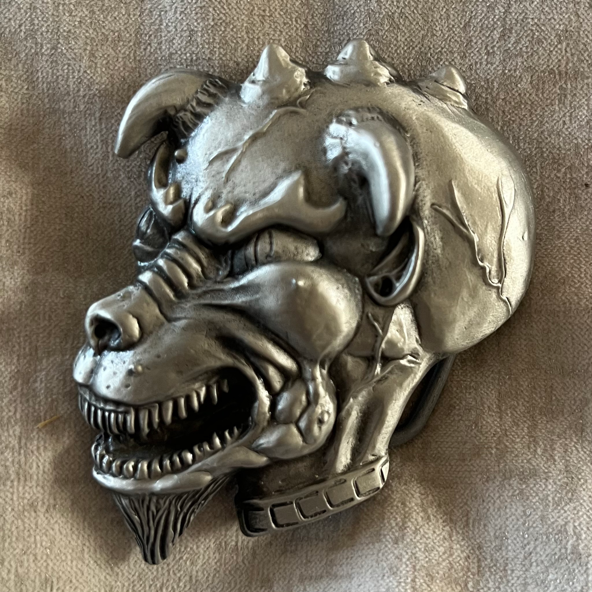 Demon Dog Buckle