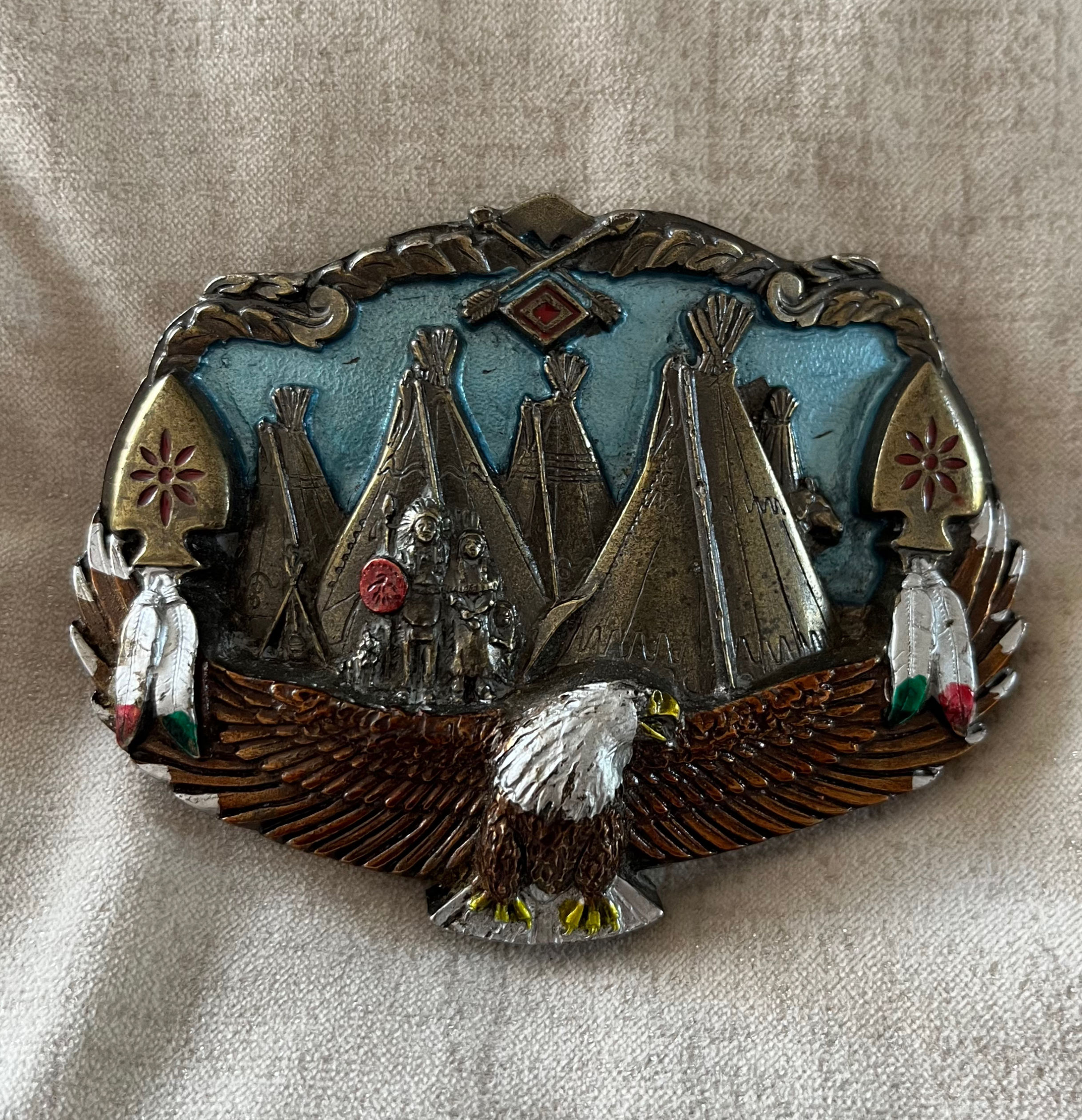 Indian Eagle Buckle