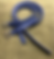 Royal Blue Stirrup Leathers Calf Covered