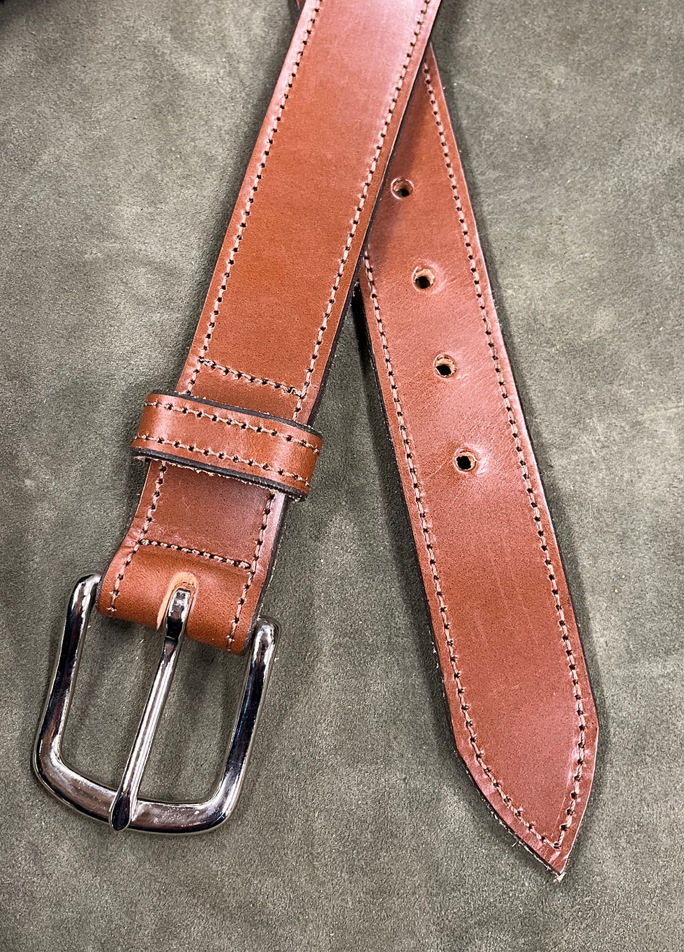 Thumbnail: Tan Bridle Leather 38mm Belts