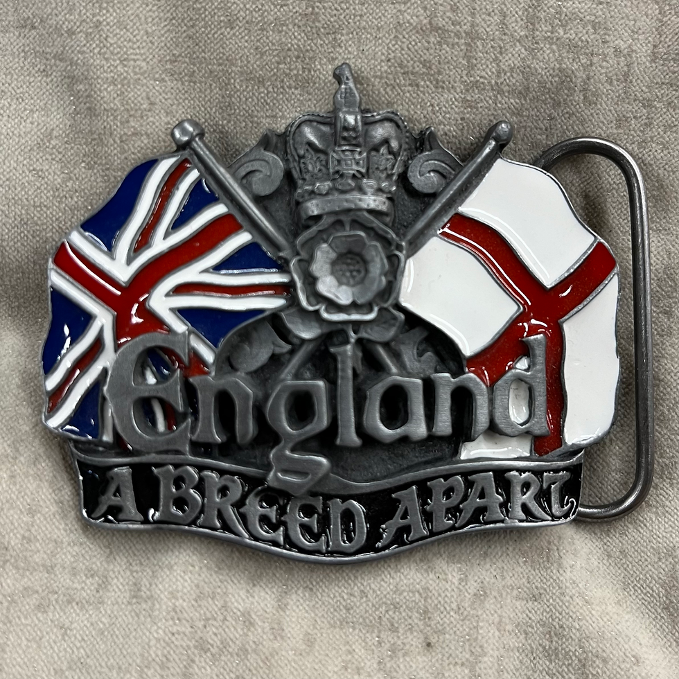 England a Breed Apart Buckle