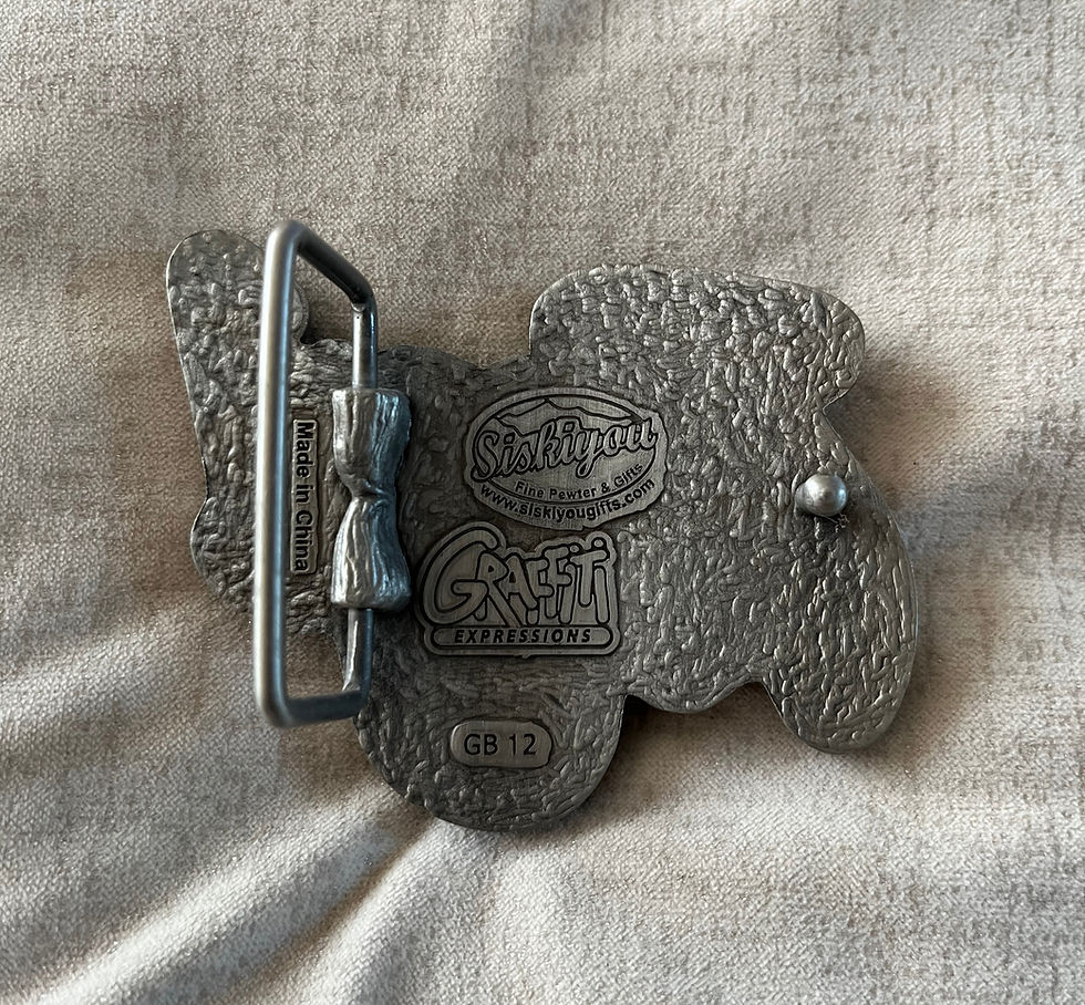 Angel Buckle Back View