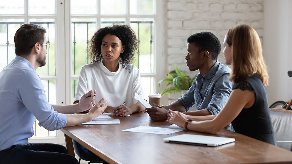 managers in conflict or disagreement