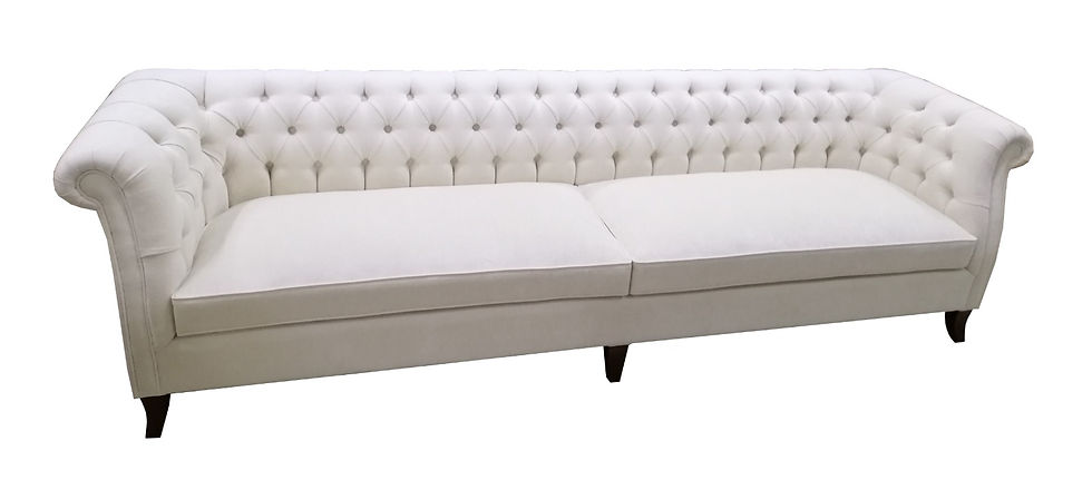 الصورة المصغرة: Buttoned White Sofa 