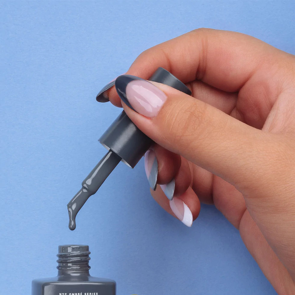 Miniatura: Gel Manicura Francesa New York City Ombre