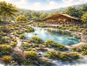 Eden Oasis Reserve project conceptual design.