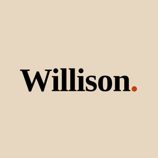 Willison logo representing the company's AI receptionist service for home service businesses, including roofing, HVAC, plumbing, and other trade contractors.