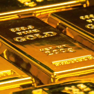 Gold bars.