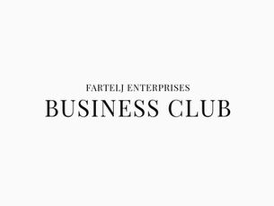 Logotype of Fartelj Enterprises Business Club.
