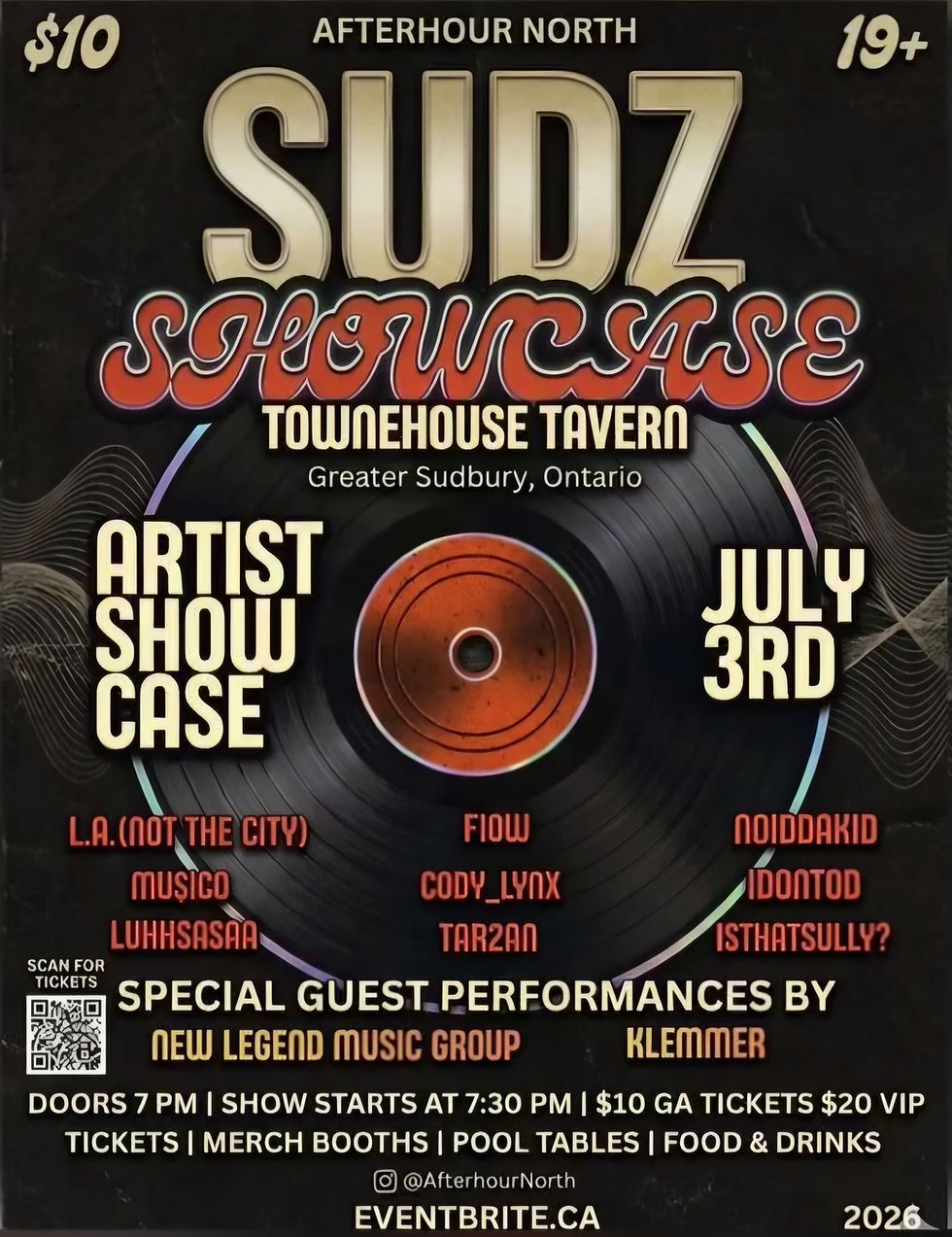 Afterhour North: Sudz Showcase