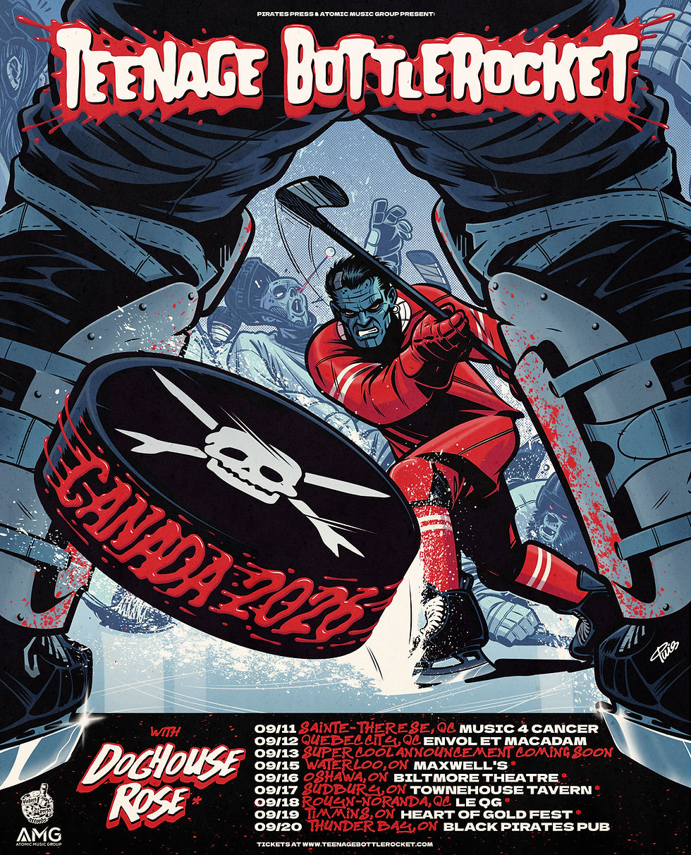 Teenage Bottle Rocket x Doghouse Rose