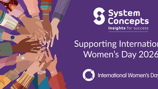 Banner saying 'System Concepts Supporting International Women's Day 2026'