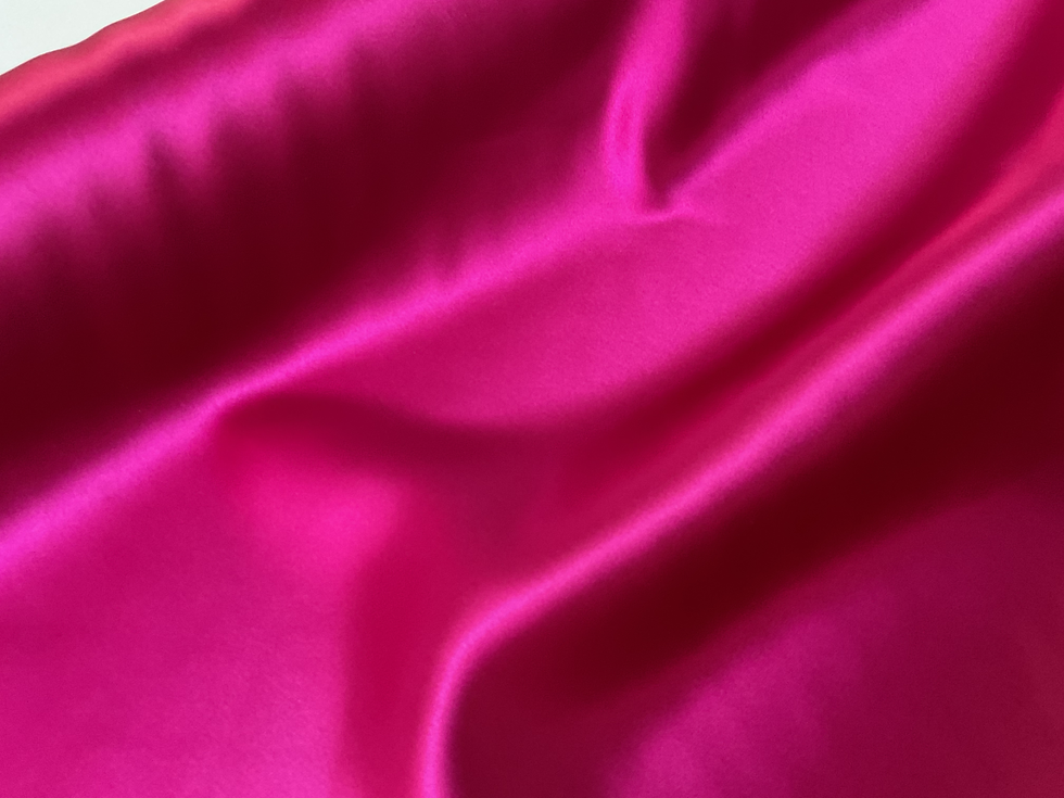 Vintage Cerise Duchess Satin