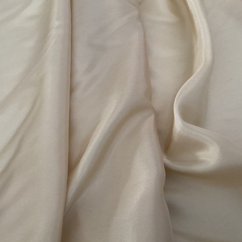 Old Ivory Habotai Silk