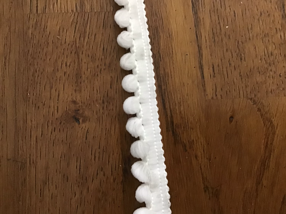 White Bobble Braid