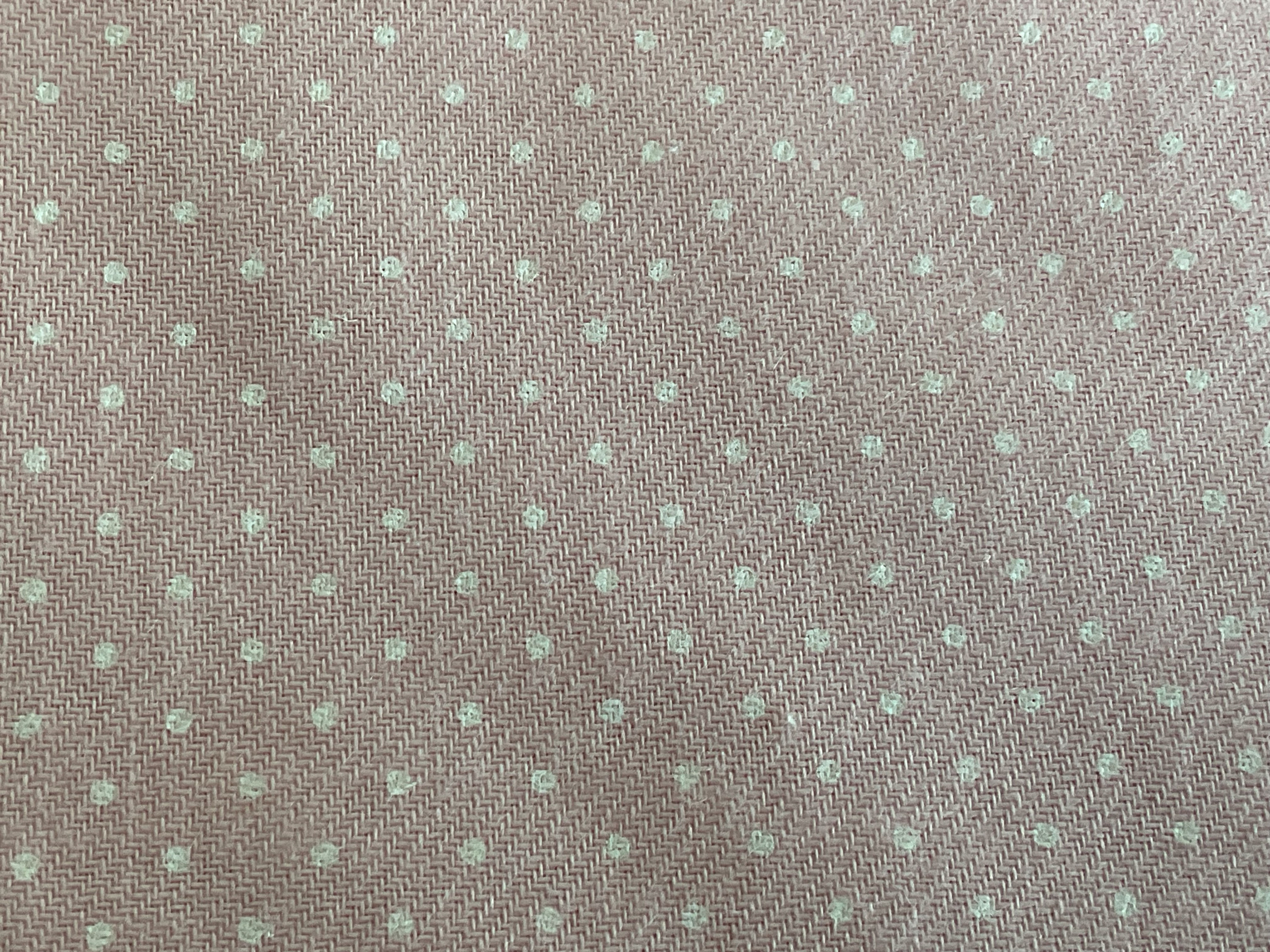  Viyella Pink & White Dot Fabric /200cm