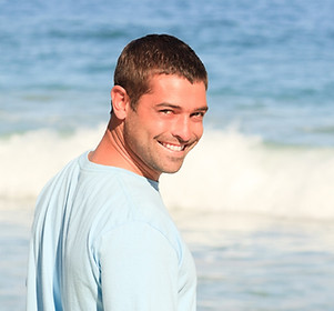 Man on Beach