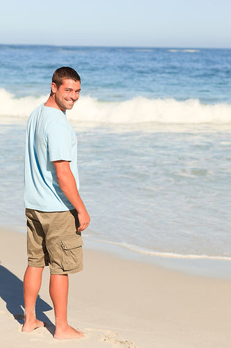 Man on Beach