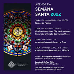 Agenda da Semana Santa