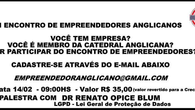 Encontro de Empreendedores Anglicanos
