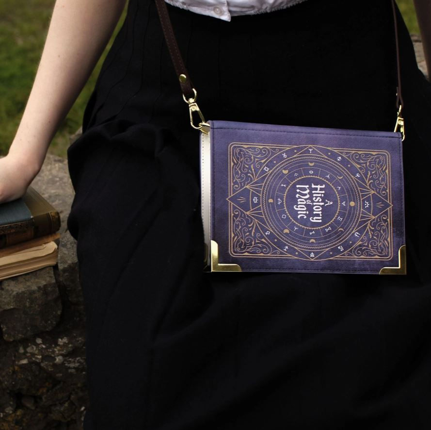 Thumbnail: A History of Magic Book Handbag Crossbody Purse | Large