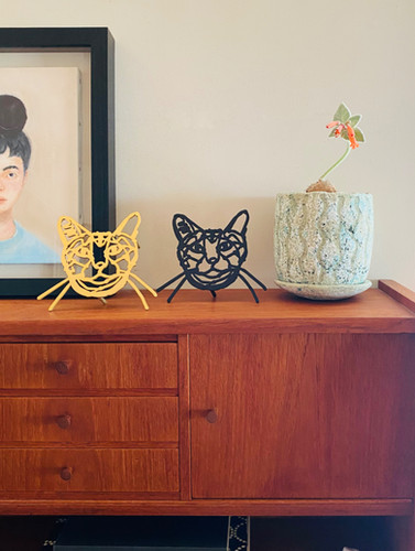 HAyU plate・トラネコ(black) | HAyU