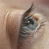 Blue eye natural lashes