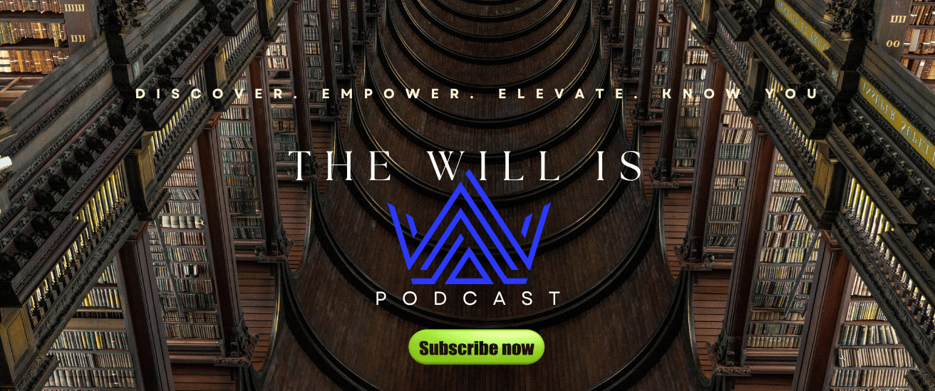 The Will is Podcast website background